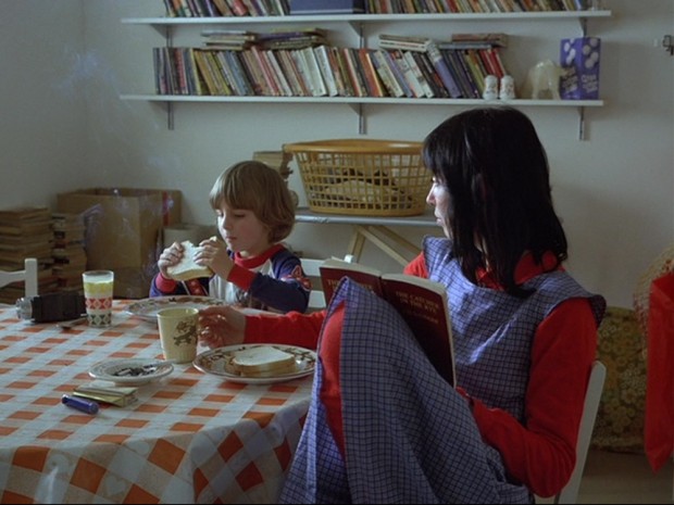 The Shining - Danny and Wendy eating lunch