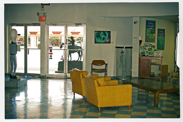 International UFO Museum, Lobby, 2006