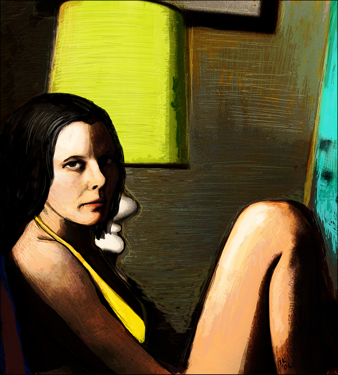 I'm older and wiser than you (digital painting)