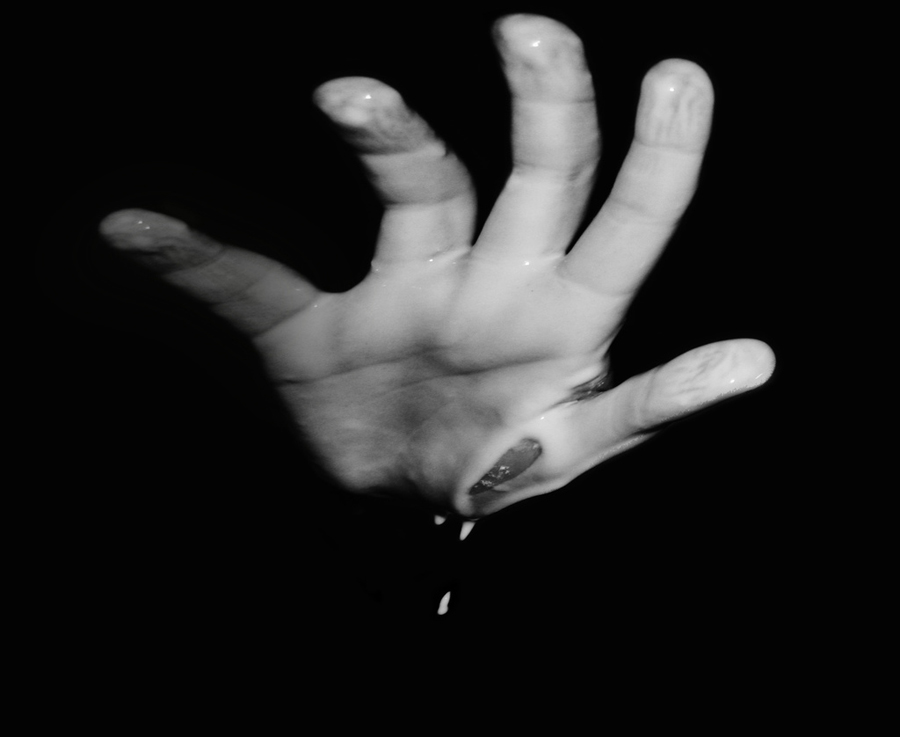 The Child Experiments with Making Puppets (the Puppet-maker's Hand)