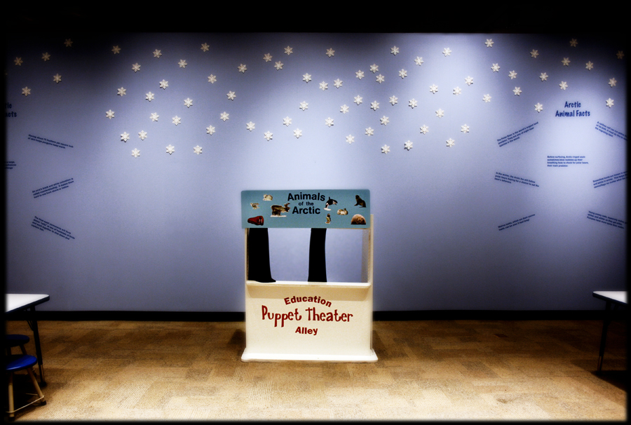 Animals of the Arctic Puppetry Booth, Fernbank Museum of Natural History