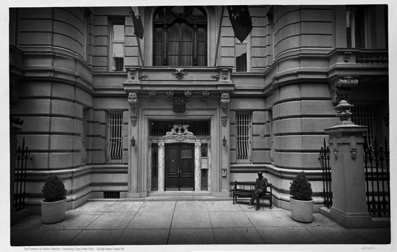 Revisiting “Eyes Wide Shut” Victor’s Mansion Google Maps Redux Art IdyllopusPress Presents