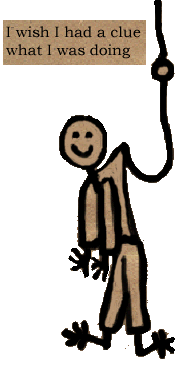 stick man on fishhook