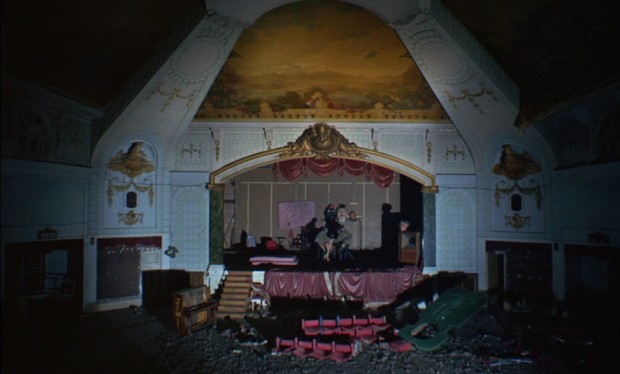 Long shot of the casino interior