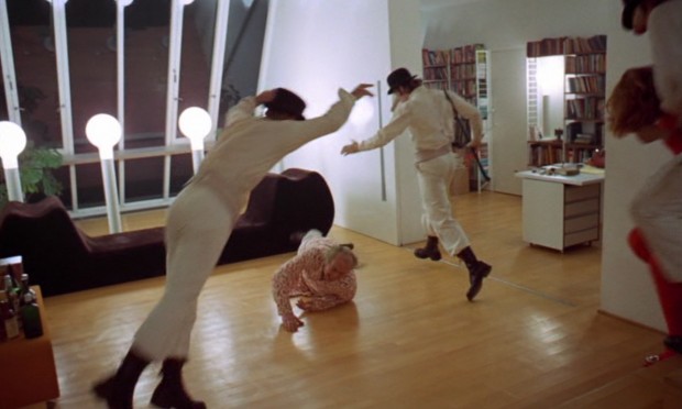 A Clockwork Orange - View of side room