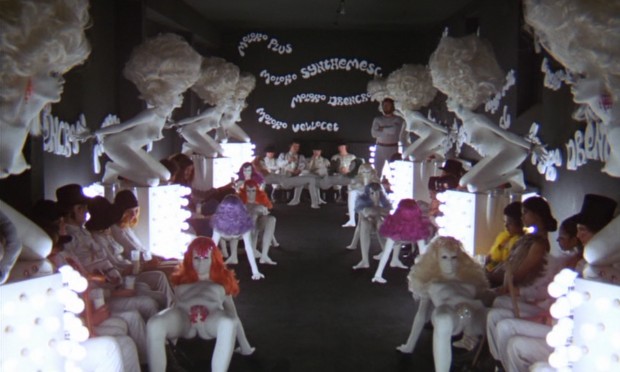 A Clockwork Orange - Continuing opening shot