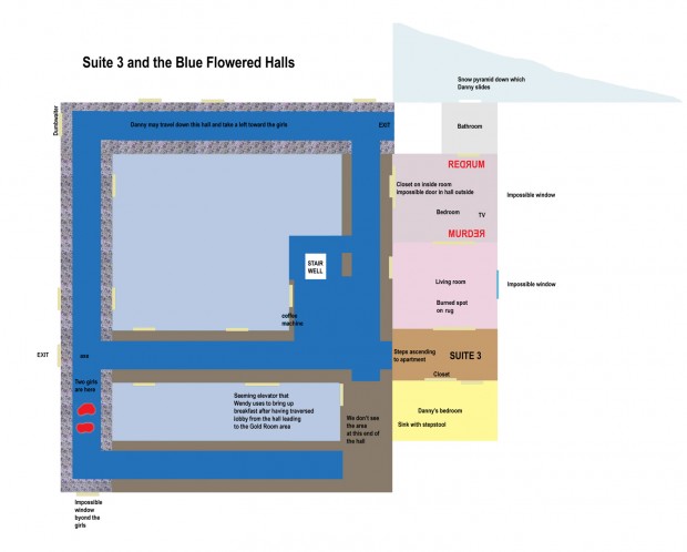 The Shining - Map of Suite 3