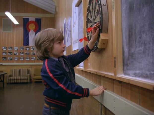 The Shining - Danny plays darts