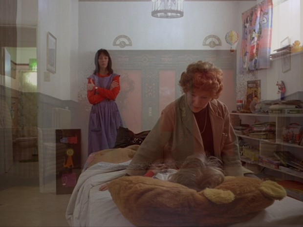 The Shining - Overlay of the elevators with Danny's bedroom 
