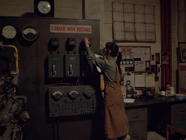 Wendy pushes the button