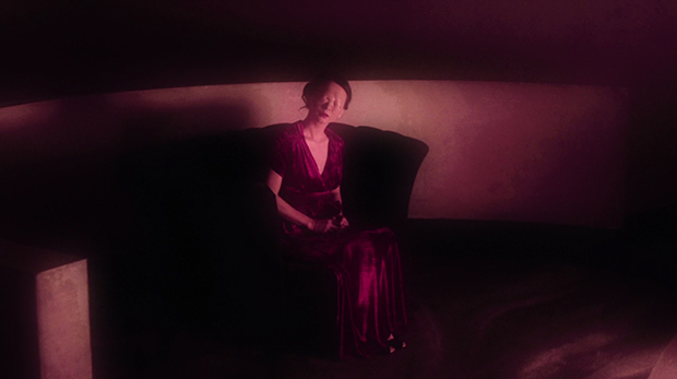 The blind woman