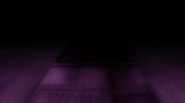 Receding into blackness